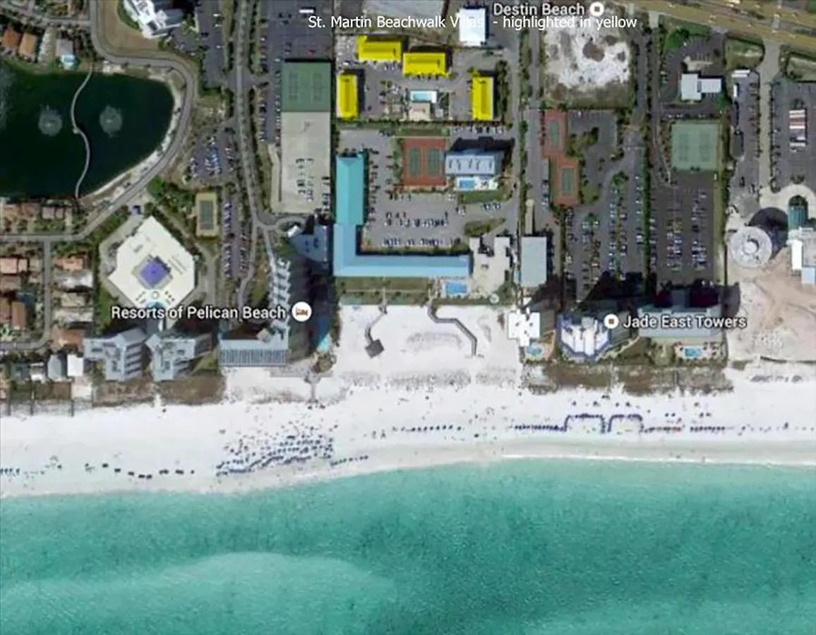 펜션 St. Martin Beachwalk Villas 423 데스틴